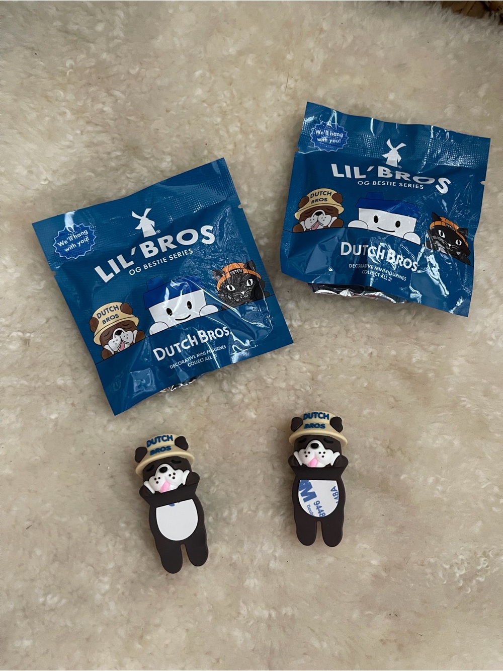 Dutch Bros Lil' Bros Mini Figurines